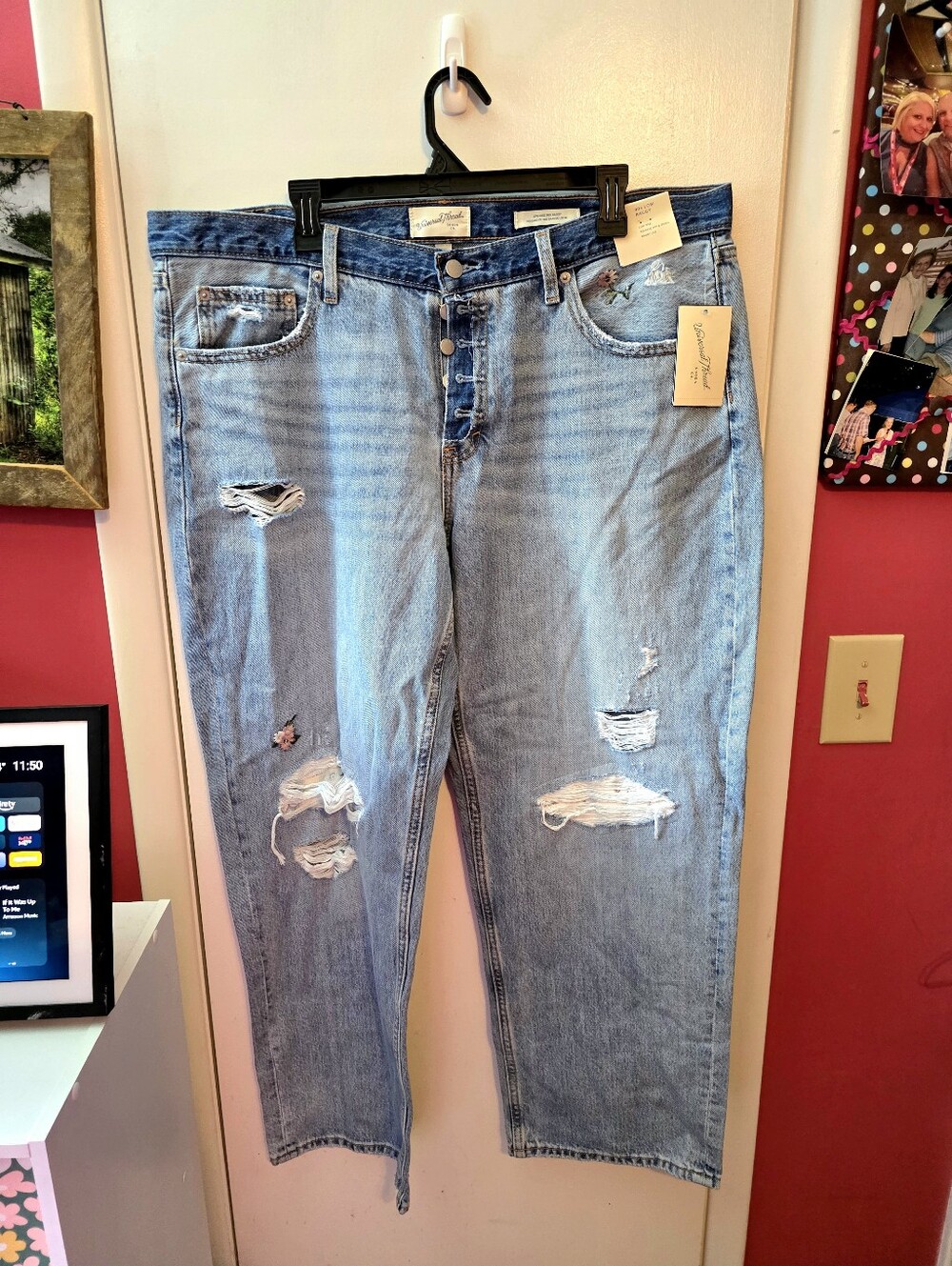 Universal Thread Size 16 Low Rise 90s Baggy Jeans NWT